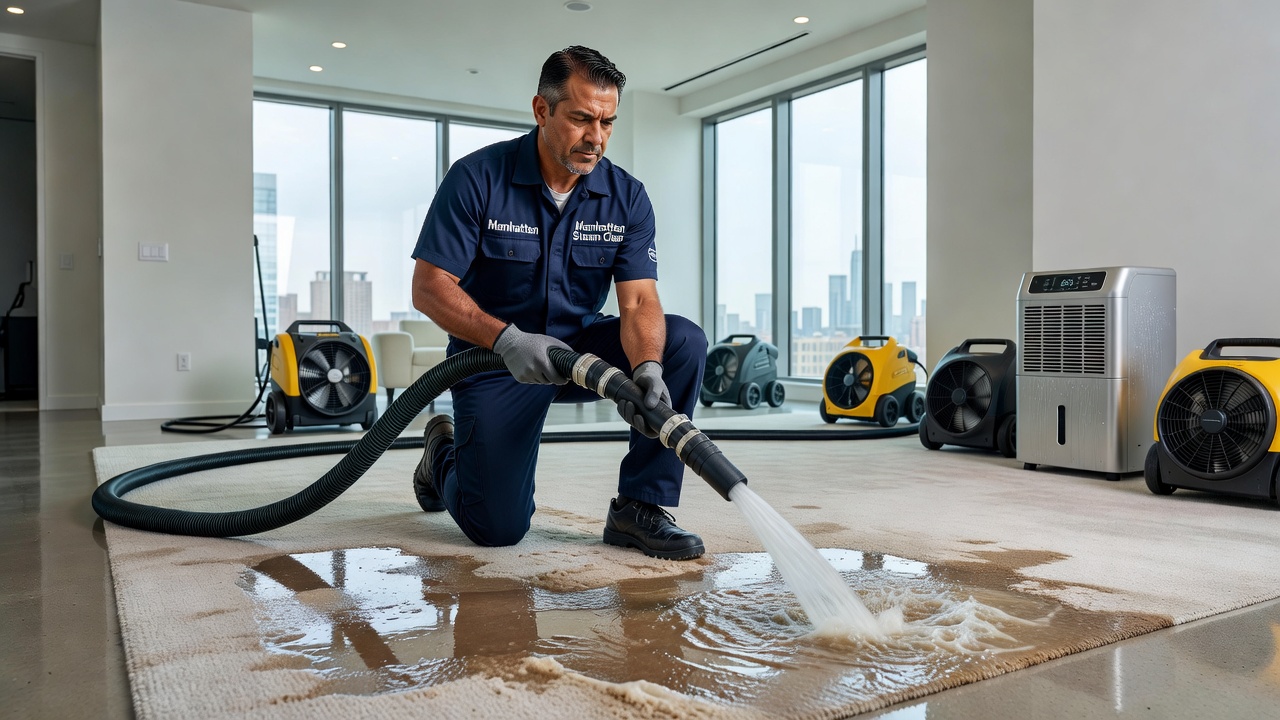Water Damage Carpet Cleaning in Manhattan